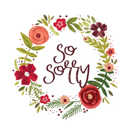 Android application I Am Sorry Quotes Apology msg screenshort