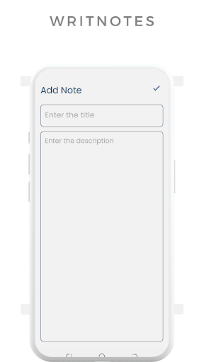 WritNotes Screen 2