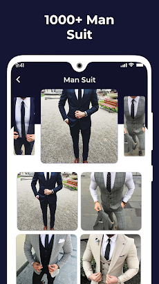 Formal Suit wedding tuxedos men suit photo montageのおすすめ画像1