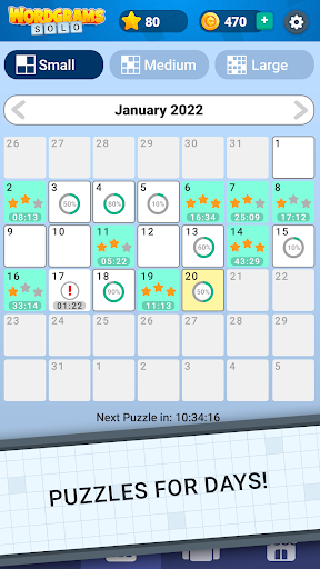 Daily Crossword Arrow Solo Screen 2