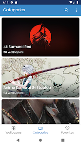 Captura 10 Samurai anime wallpapers 4k android