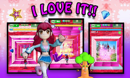 Princess Run 4D - Girl Games Screen 2