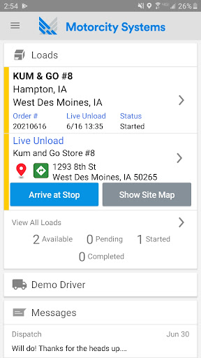 App screenshot