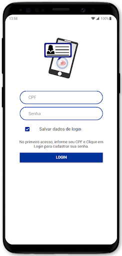 Android application APP ProSind Carteirinha screenshort