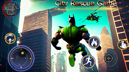 Green Bat : City Crime Fighter Screen 1