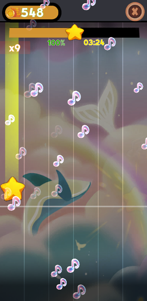 Rhapsody of Tunes: Key Flow