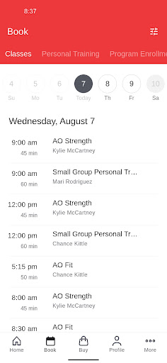 Athletic Outcomes Screen 2