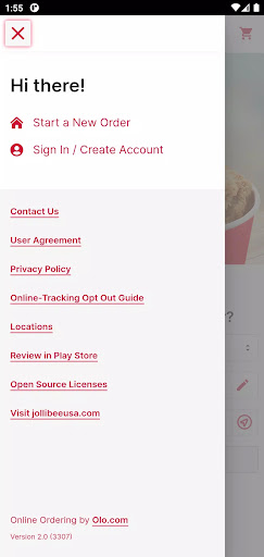 Screenshot of Jollibee