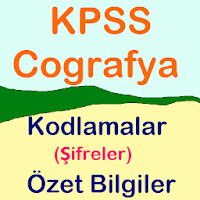 KPSS Coğrafya Kodlamaları Coğrafya Özet Bilgiler