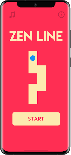Android application Zen Line screenshort