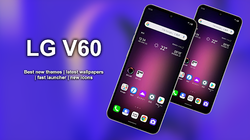 Android application LG V60 Launcher &Theme 2023 screenshort
