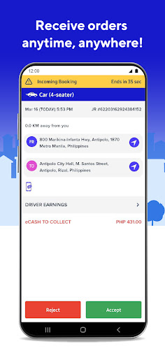JoyRide Driver Screen 3
