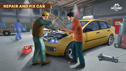 Game Mekanik Mobil Virtual