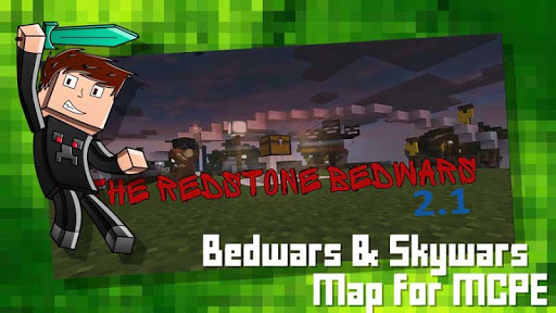 Android application Bedwars & Skywars Map for MCPE screenshort