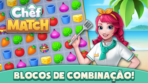 Chef Match  - Match 3 Games Captura de Tela do Jogo Android 6