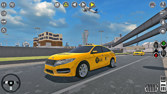 City Taxi Car Driving Games 3d
