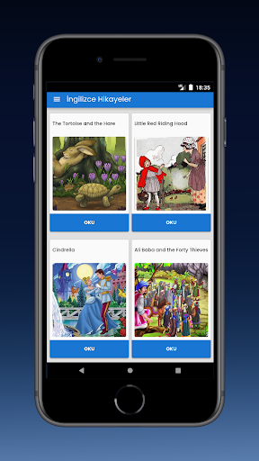 Android application Short Stories in English screenshort