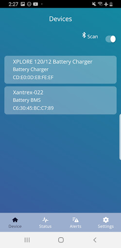 Android application Xantrex App screenshort