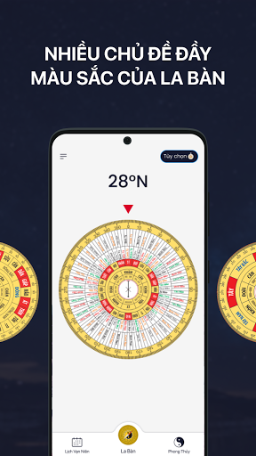 La bàn phong thủy  Tử vi Việt