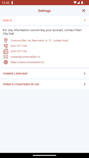 Comuna Olari Screen 2