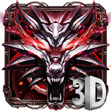 3D Iron Wolf Theme icon