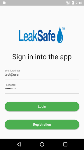 LeakSafe Screen 2