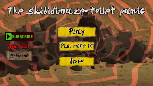 The Skibidimaze : toilet panic