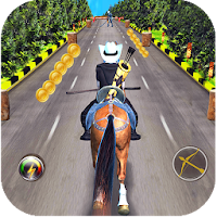 Cowboy Horse Run