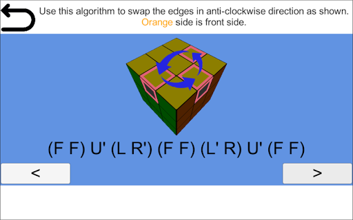 Cube Solution Screen 2