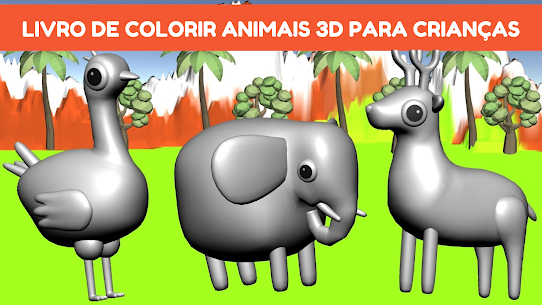 Livro de colorir animal jogo 1