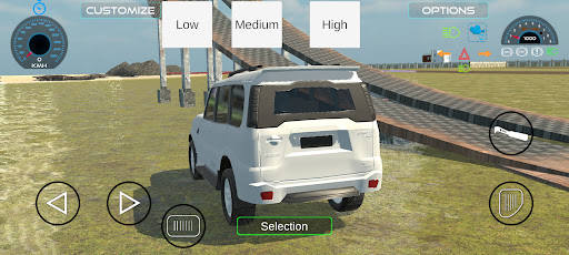 Android application indian car simulator 3d 2023 screenshort