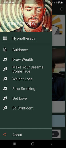 Android application Hypnotherapy Mind Programming screenshort