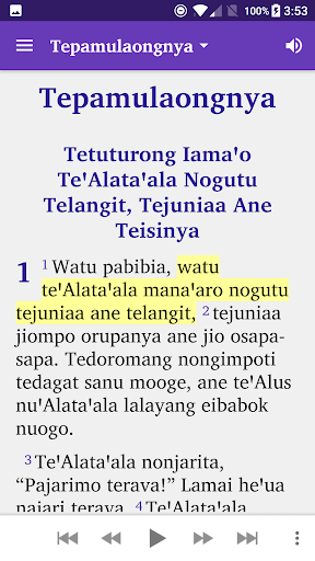 Alkitab Tajio Screen 2