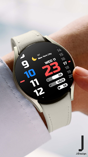 JJ-Digital035 Watch Face screenshot 13