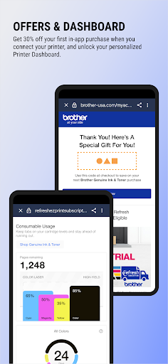 Screenshot of Brother Mobile Connect