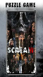 Scream 6 Ghostface Game Puzzle
