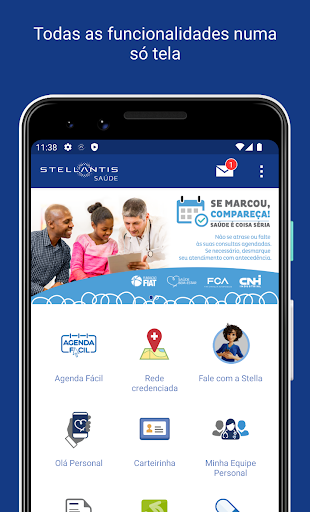 Android application Stellantis Saúde screenshort