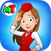 My Town Airport games for kids icon