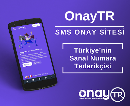 Android application OnayTR - Sanal Numara Al screenshort
