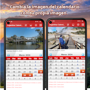 Argentina Calendario 2024 Screenshot