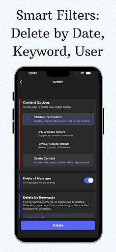 Unpost: Bulk Delete Messages screenshot 12