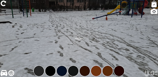 Android application AR Car screenshort