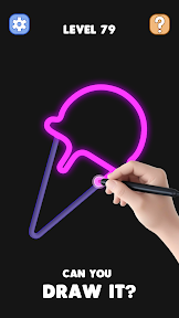 Just Draw the Line Drawing screenshot