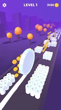 Paper Line - Toilet paper game - Screenshot 3
