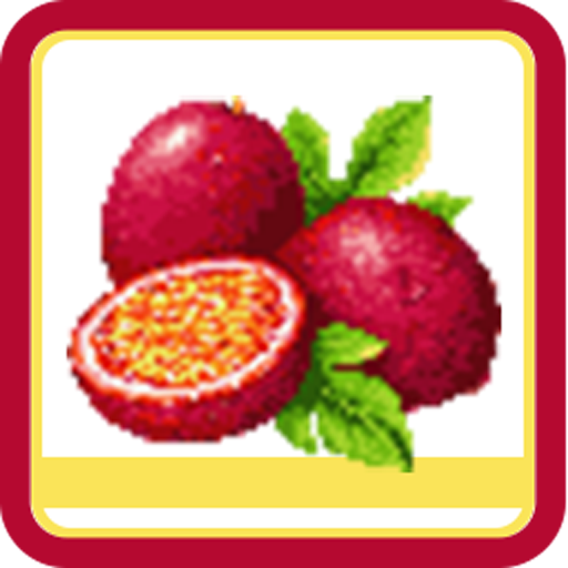 Passion Fruit Pixel Art