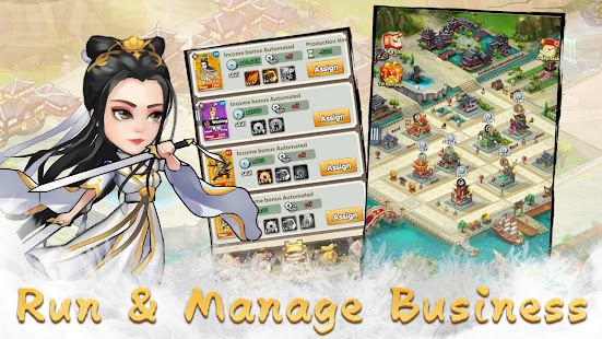 Idle Master: Wuxia Manager RPG Varies with device APK screenshots 3