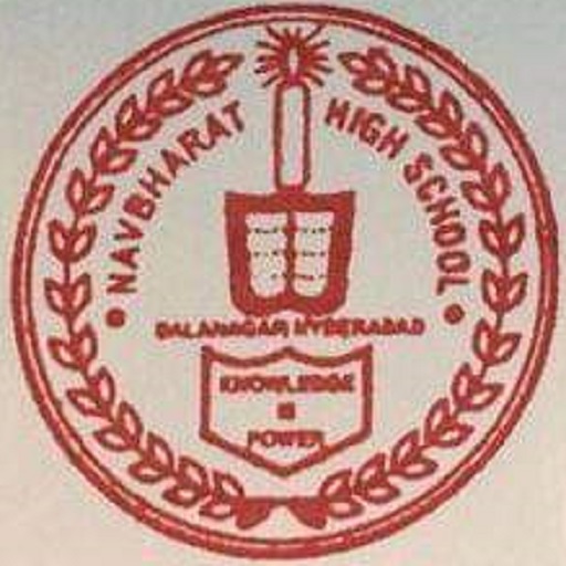 Navbharat High School Balanagr logo