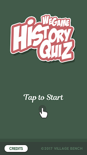 Android application HistoryQuiz (WEGAME) screenshort