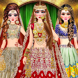 Indian Bride: Dress up Makeup icon
