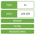 Cover Image of Tải xuống ASCII Converter - Bộ mã hóa văn bản  APK